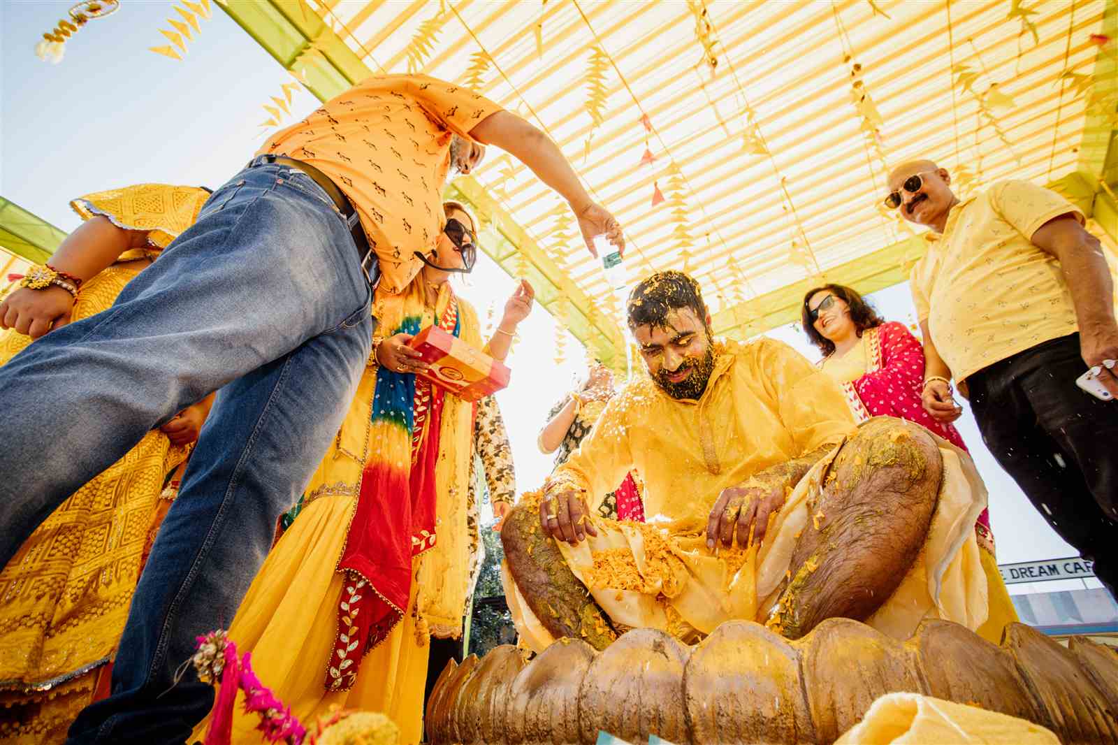 Luxury wedding ceremony