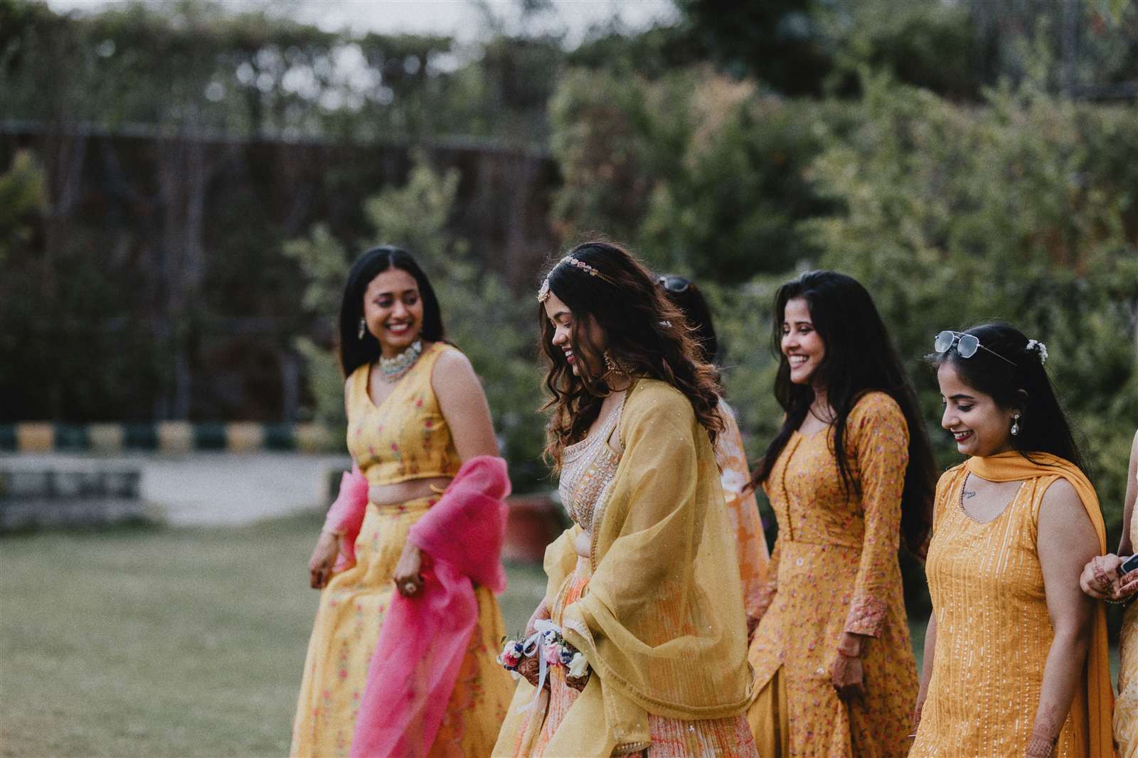 Cinematic wedding celebration